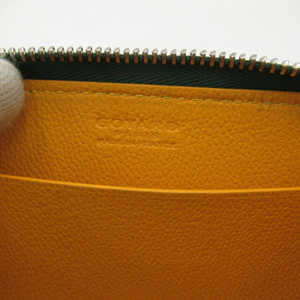 Goyard canvas Wallet green - Picture 6 of 8